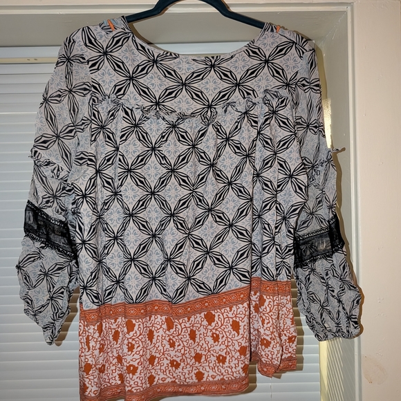 Anthropologie Multicolor Embroidered Blouse - Picture 5 of 5